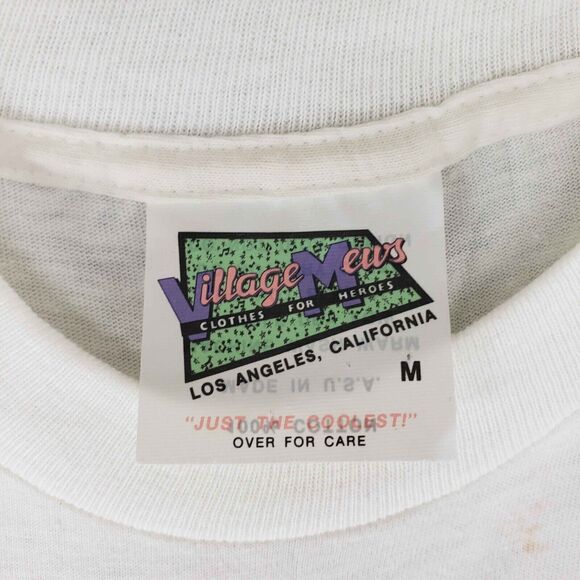 Vintage 1987 Bud Light Spuds Mackenzie Gridiron Frenzy Shirt Mens Small Football - Picture 5 of 8